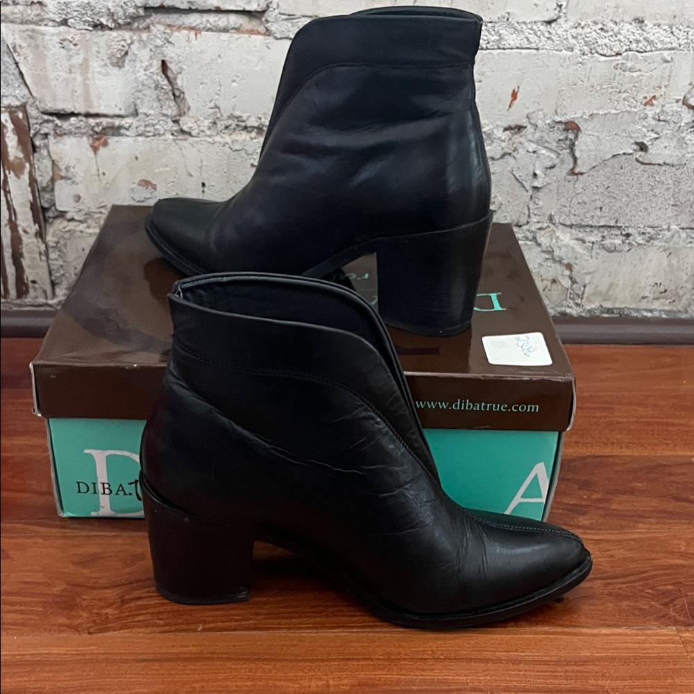 Diba True Black Ankle Booties for Women